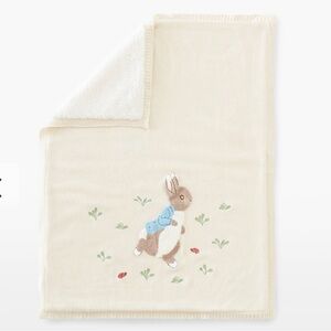 Peter Rabbit Heirloom Baby Blanket Pottery Barn Kids